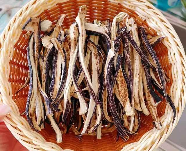 Recipes for homemade dried eggplant & dry-fried green beans and dried eggplant 🍆
