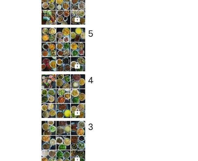 A record of home-style recipes