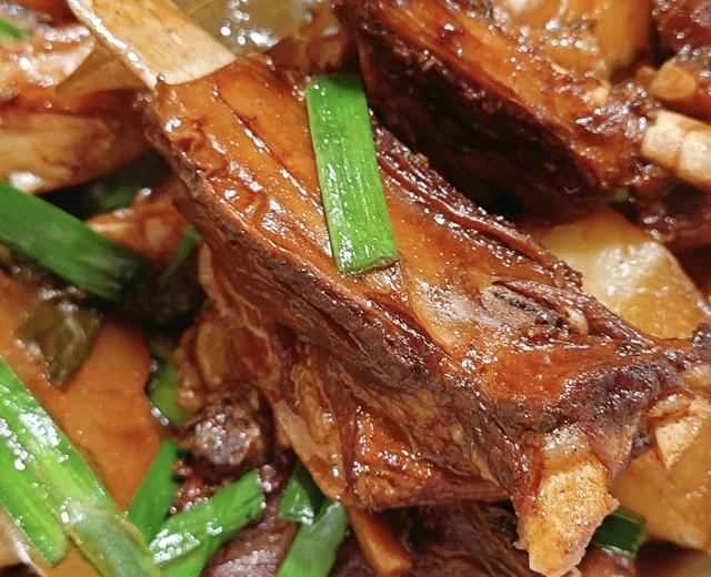 Home-style braised mutton recipe