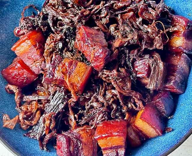 Braised Pork with Preserved Mustard Greens (Home-Style Version) - Absolutely Delicious with Rice! You'll Never Get Tired of It!!!