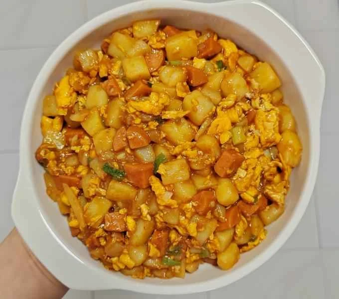 How to make pure milk hand-torn toast: Step 1