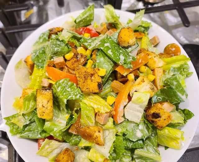 👩‍🍳Romagna Lettuce Bread Crisp Salad (Home-Style Dish) Recipe