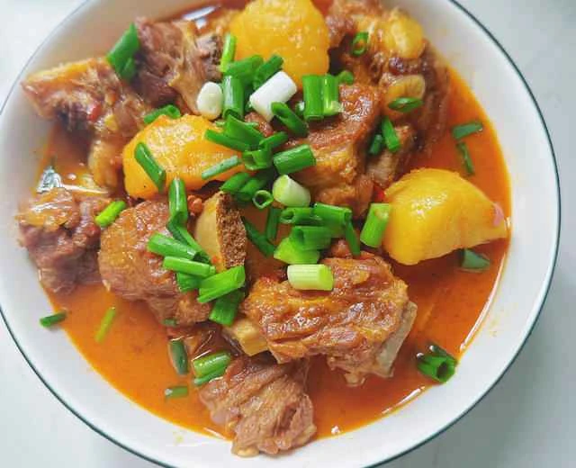 Braised Pork Ribs with Potatoes Recipe