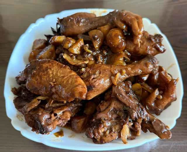 Home-style dish series: Braised Chicken with Chestnuts