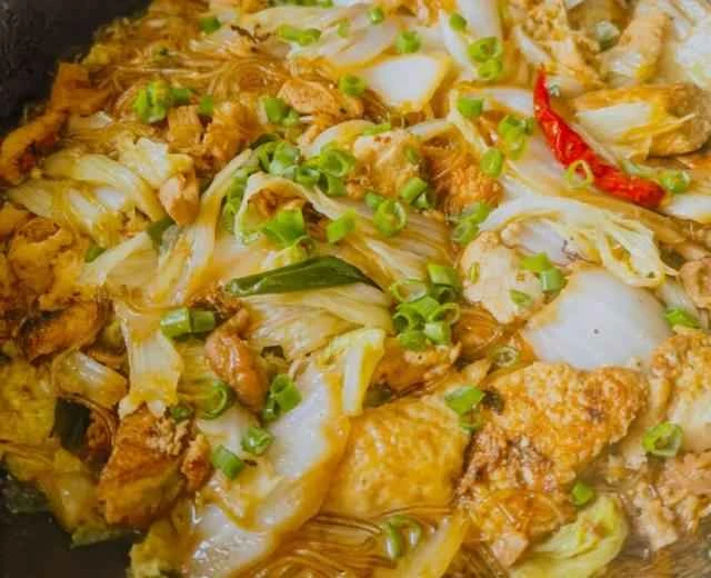 Cabbage and tofu stew recipe