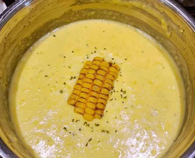 👩‍🍳Creamy Corn Soup (Home-Style Dish) Recipe