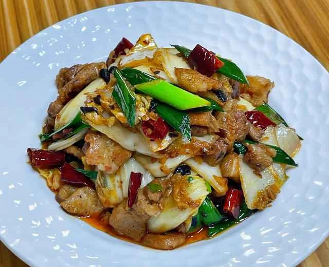 Recipe for Dry Pot Baby Bok Choy