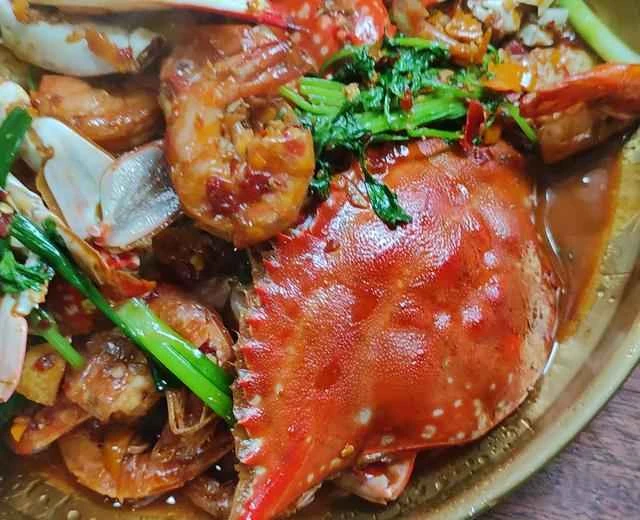 Crab and shrimp stew recipe