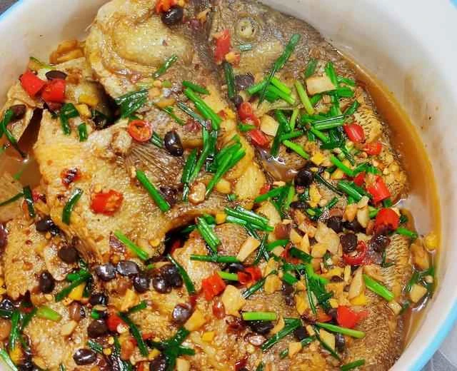 Recipe for sea bass with sauce