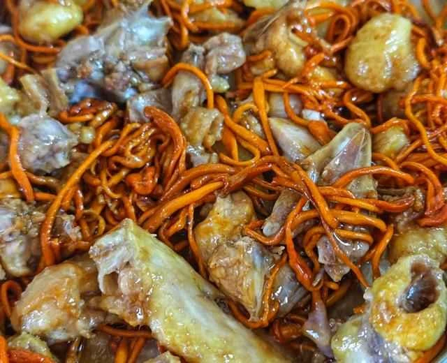 Steamed Chicken with Winter Melon and Cordyceps Flower | A Simple and Easy Home-Style Dish Recipe