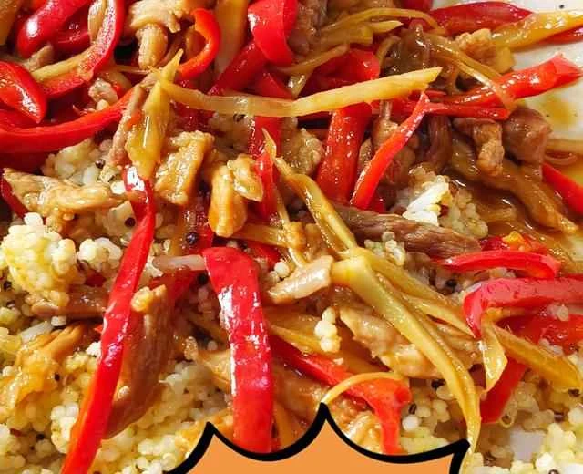 Recipe for Stir-fried Pork with Bell Peppers (So delicious it doesn't feel like a diet meal)
