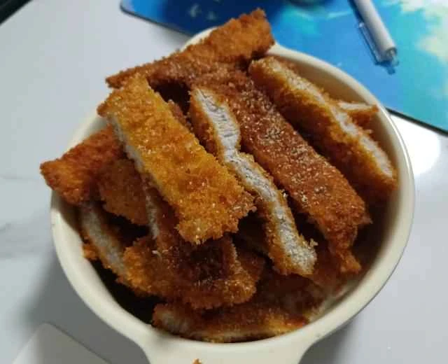 A recipe for thinly sliced ​​fried pork cutlet