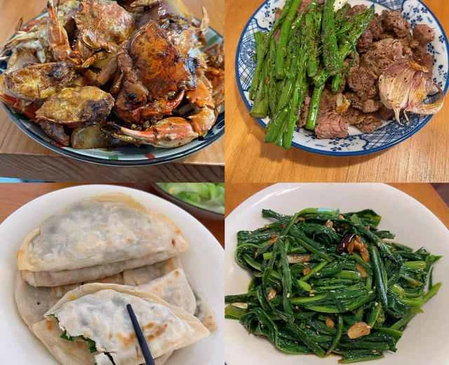 A week's worth of home-style recipes