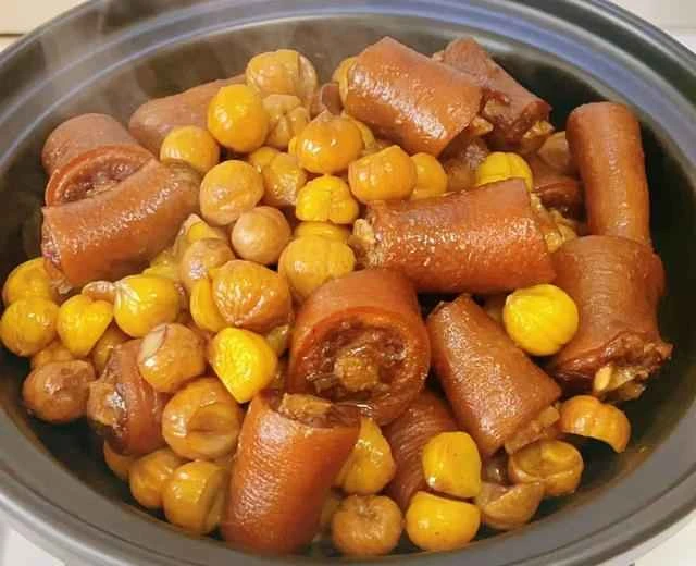 Recipe for Braised Pork Tail with Chestnuts