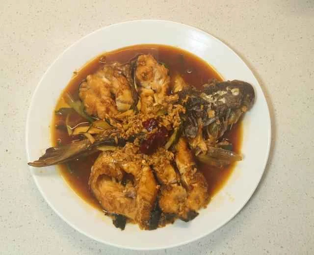 Braised Mullet with Fermented Rice Wine by wqy