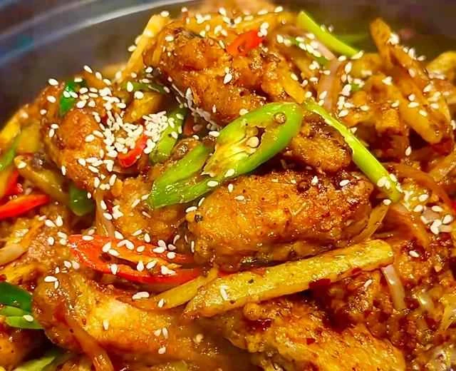 Recipe for Dry Pot Chicken Wings