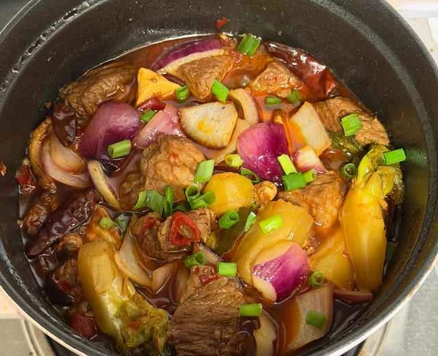 ✅Day 231 of the 365-Day Challenge: Braised Beef Brisket with Pickled Pepper Bamboo Shoots‼️