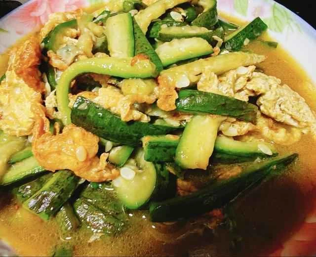 Recipe for stir-fried loofah with eggs